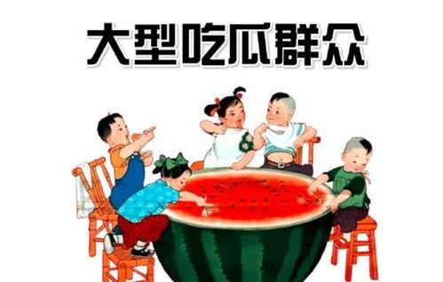 小雨家族吃瓜群众,吃瓜群众的欢乐盛宴