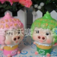 吃瓜小猪摆件图片高清,小猪摆件萌态尽显高清风采