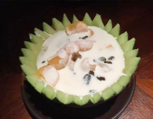 酸奶哈密瓜饭后吃,饭后美味新搭配，营养健康两不误